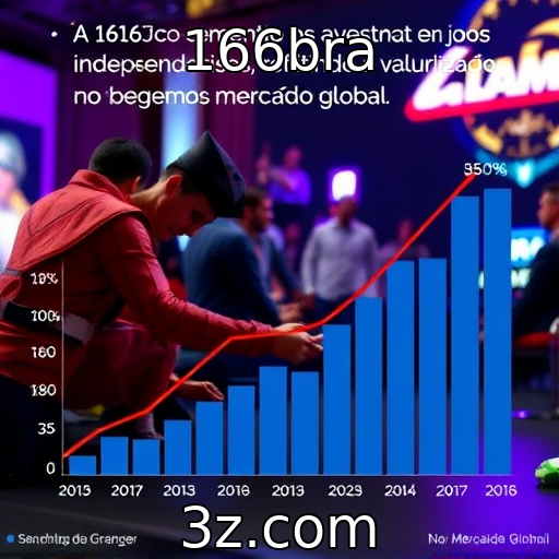 Investimentos crescentes em jogos independentes no mercado global