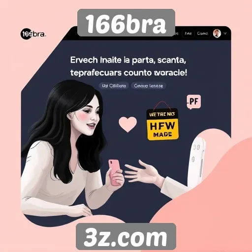 Novos recursos de interação no site 166bra