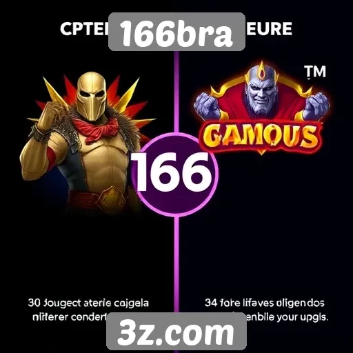 Diferenciais dos jogos oferecidos na plataforma 166bra